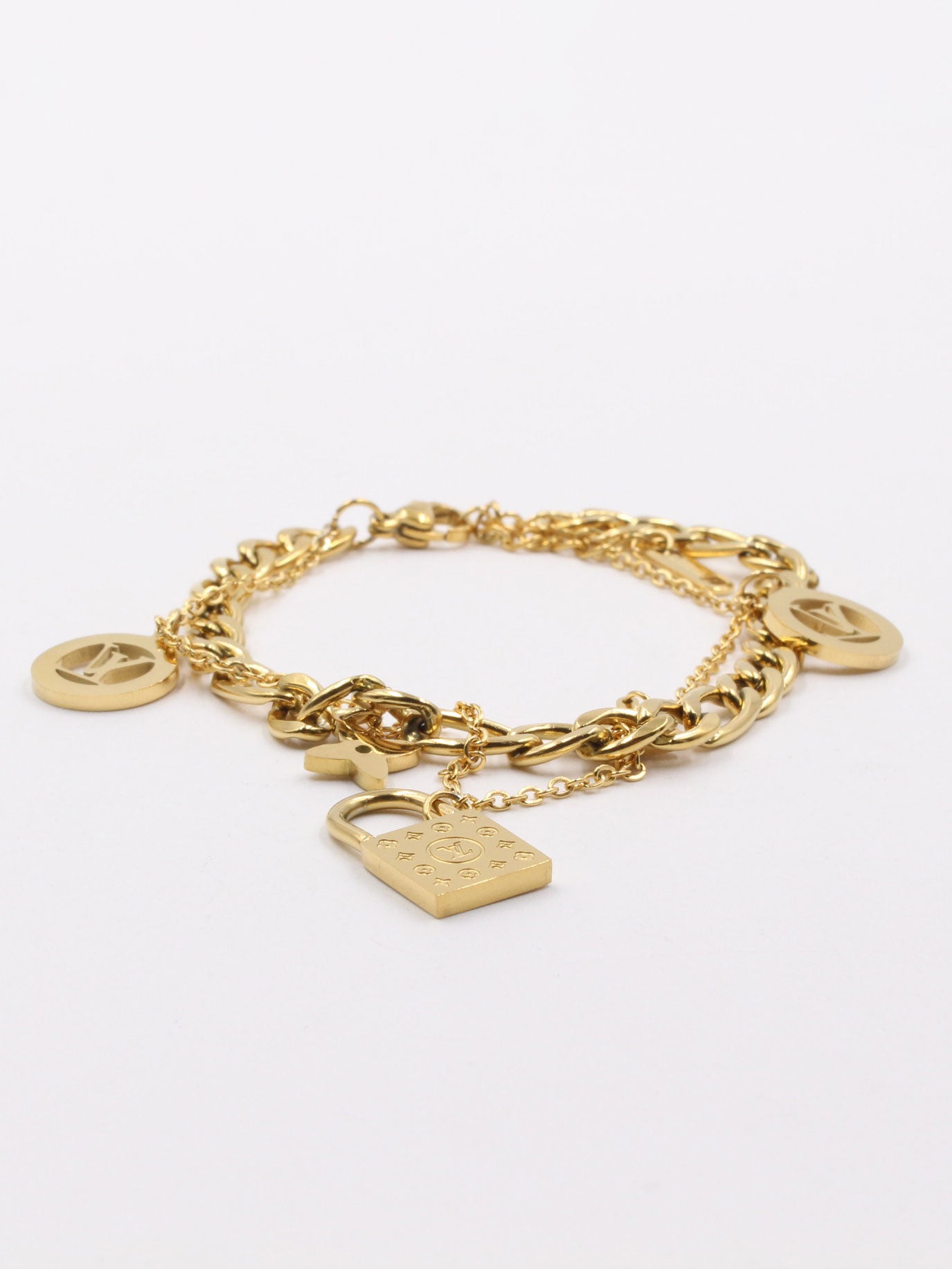 اساور لويس فيتون كي دبل لاينز اسواره louis vuitton