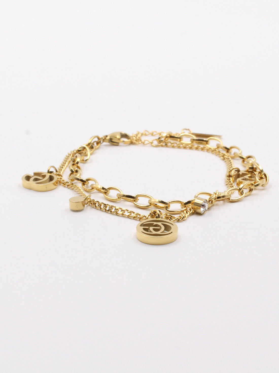 اسوارة قوتشي دبل شاين سمول لوقو اسواره gucci