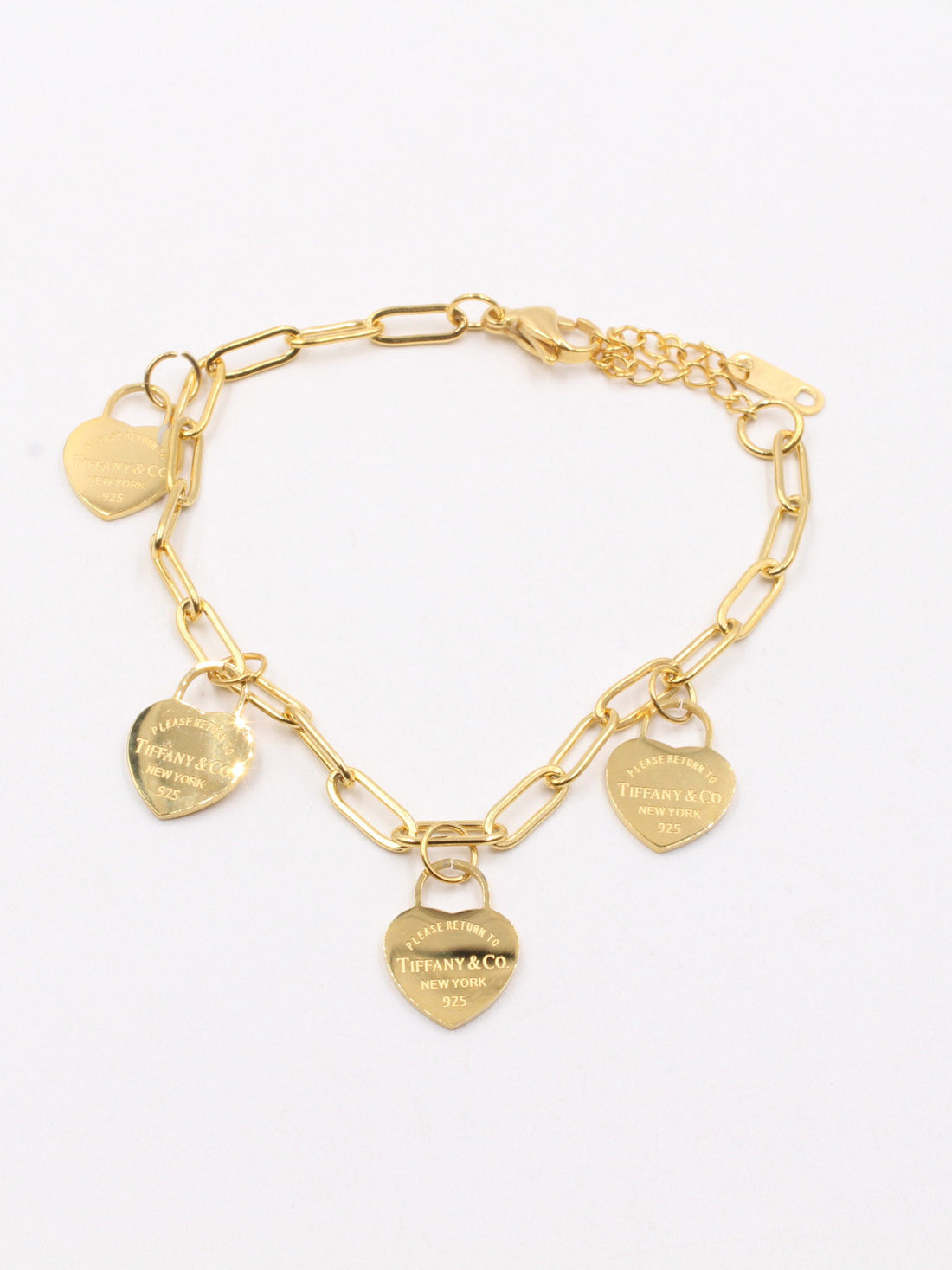 اسواره تيفاني شاين ذهبي لوقو اسواره tiffany