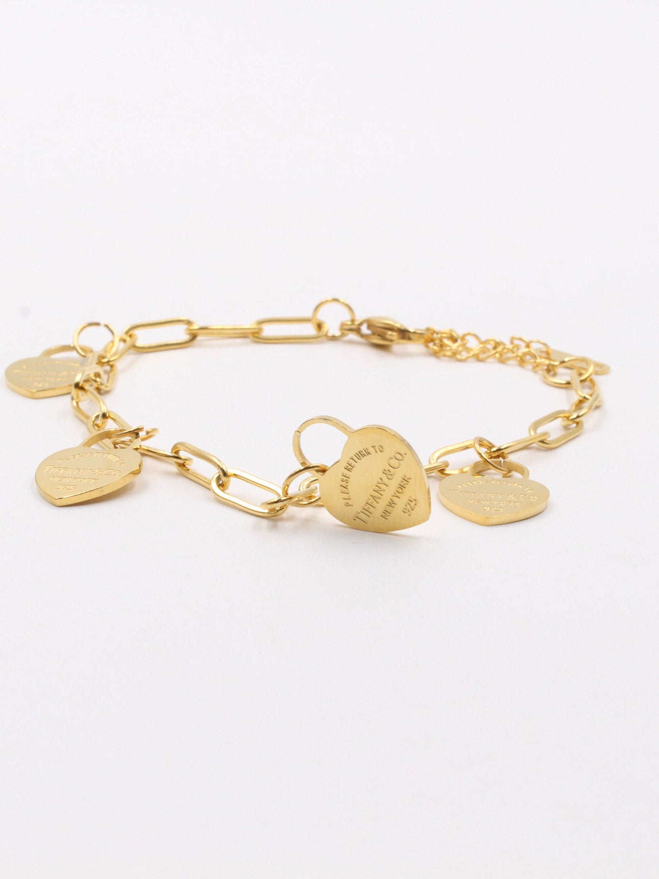 اسواره تيفاني شاين ذهبي لوقو اسواره tiffany