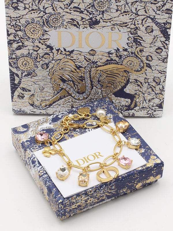 اساور فندي بينك ستون لوقو اسواره dior