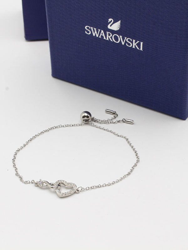 اسواره سواروفسكي قلب انفينتي اسواره Swarovski