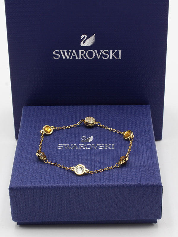 اسواره سواروفسكي ستونز ذهبي اسواره Swarovski