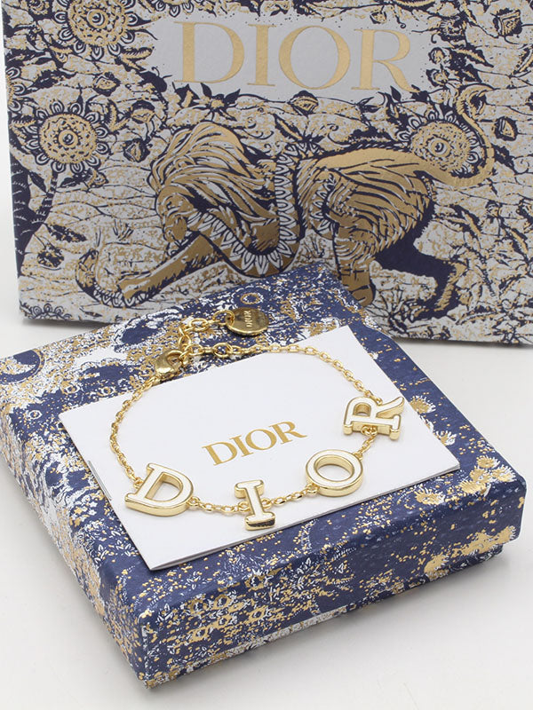 اساور ديور وايت لوقو الجديده اسواره dior ذهبي