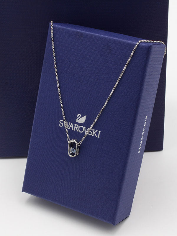 سلسال سواروفسكي زركون بيضاوي سلسال Swarovski