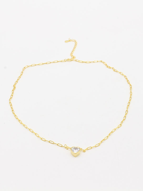 سلسال قلب جنزير ناعم سلسال jewel