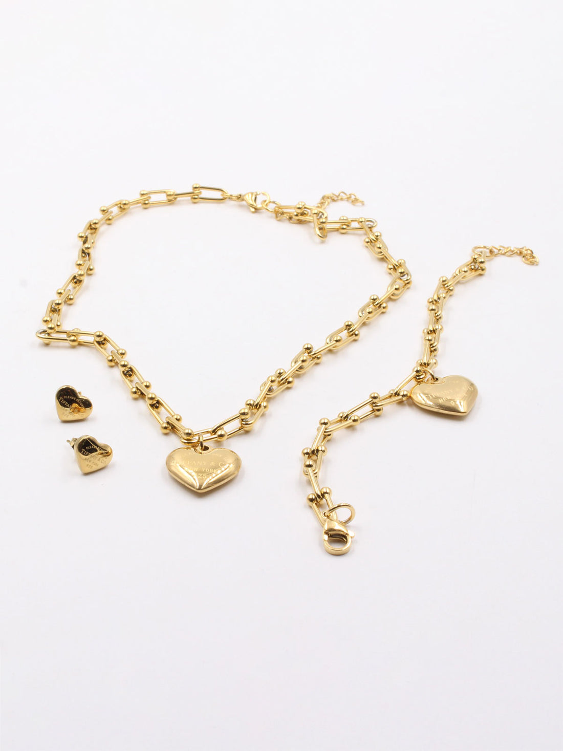 طقم تيفاني 3 قطع هارت اطقم tiffany