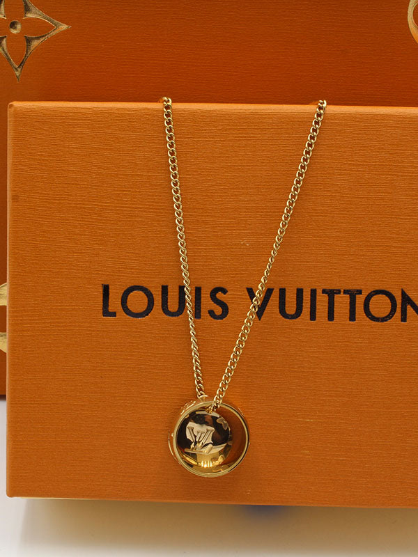 سلسال لويس فيتون طويل اسطواني سلسال louis vuitton