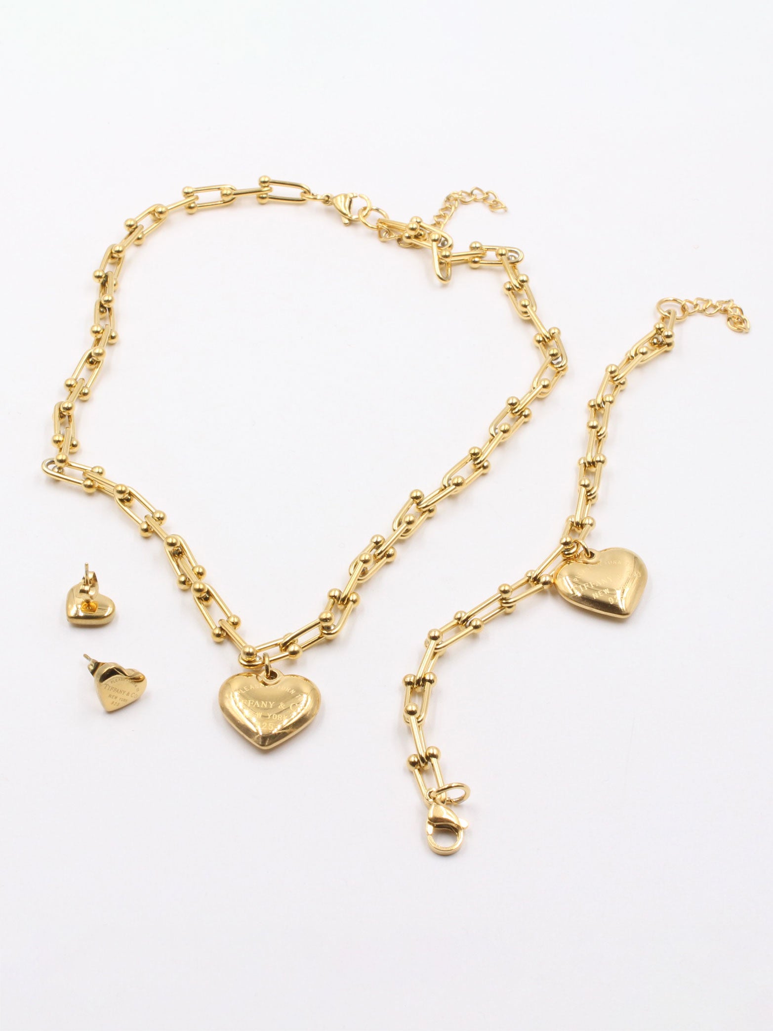 طقم تيفاني 3 قطع هارت اطقم tiffany