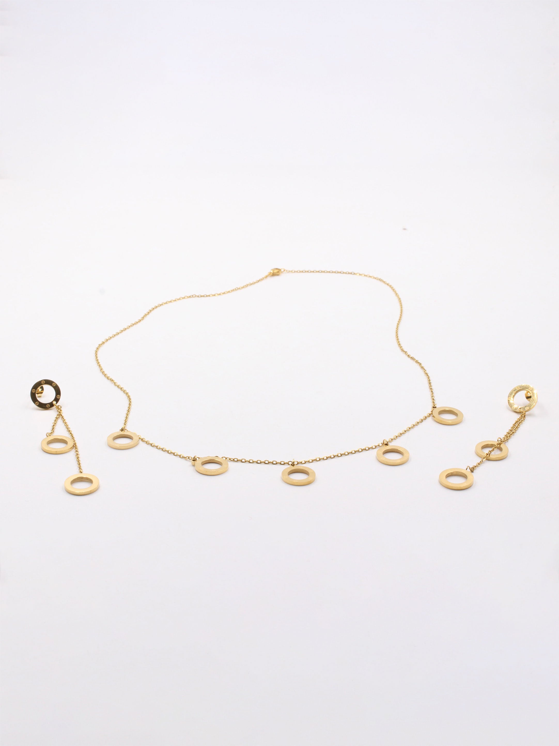 طقم كارتير لوف دوائر ذهبية اطقم CARTIER