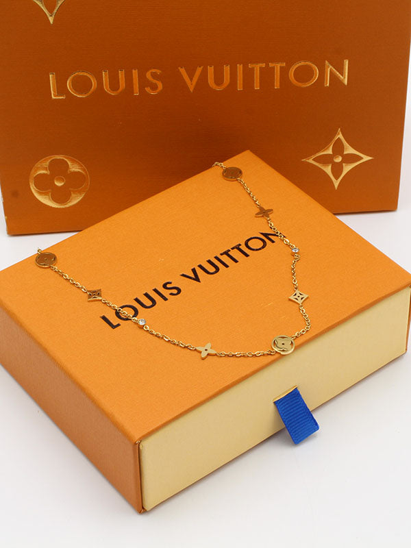 سلسال تشوكر لويس فيتون الانيق سلسال louis vuitton