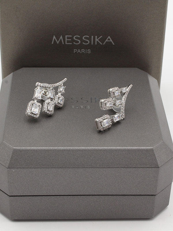 حلق ميسيكا سكوير كيرف حلق messika