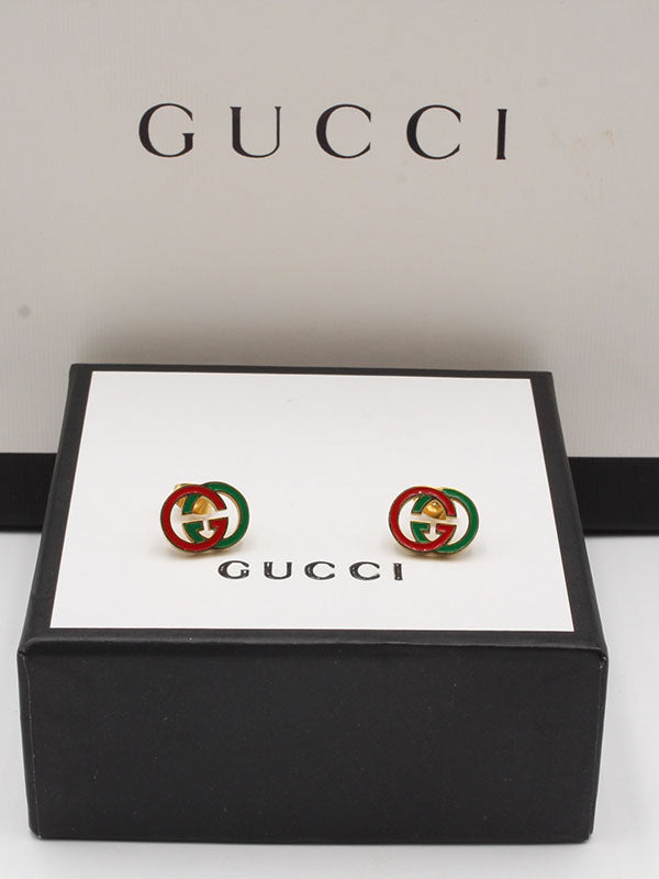 حلق قوتشي لوقو ملون حلق gucci
