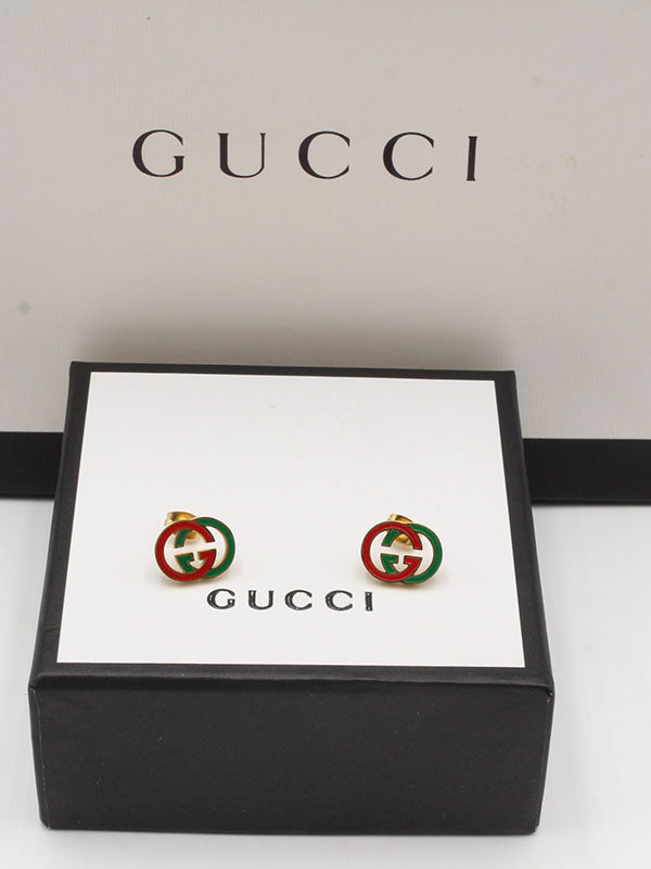 حلق قوتشي لوقو ملون حلق gucci