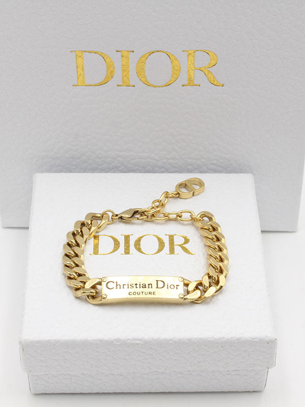اساور ديور بليت لوقو اسواره dior ذهبي