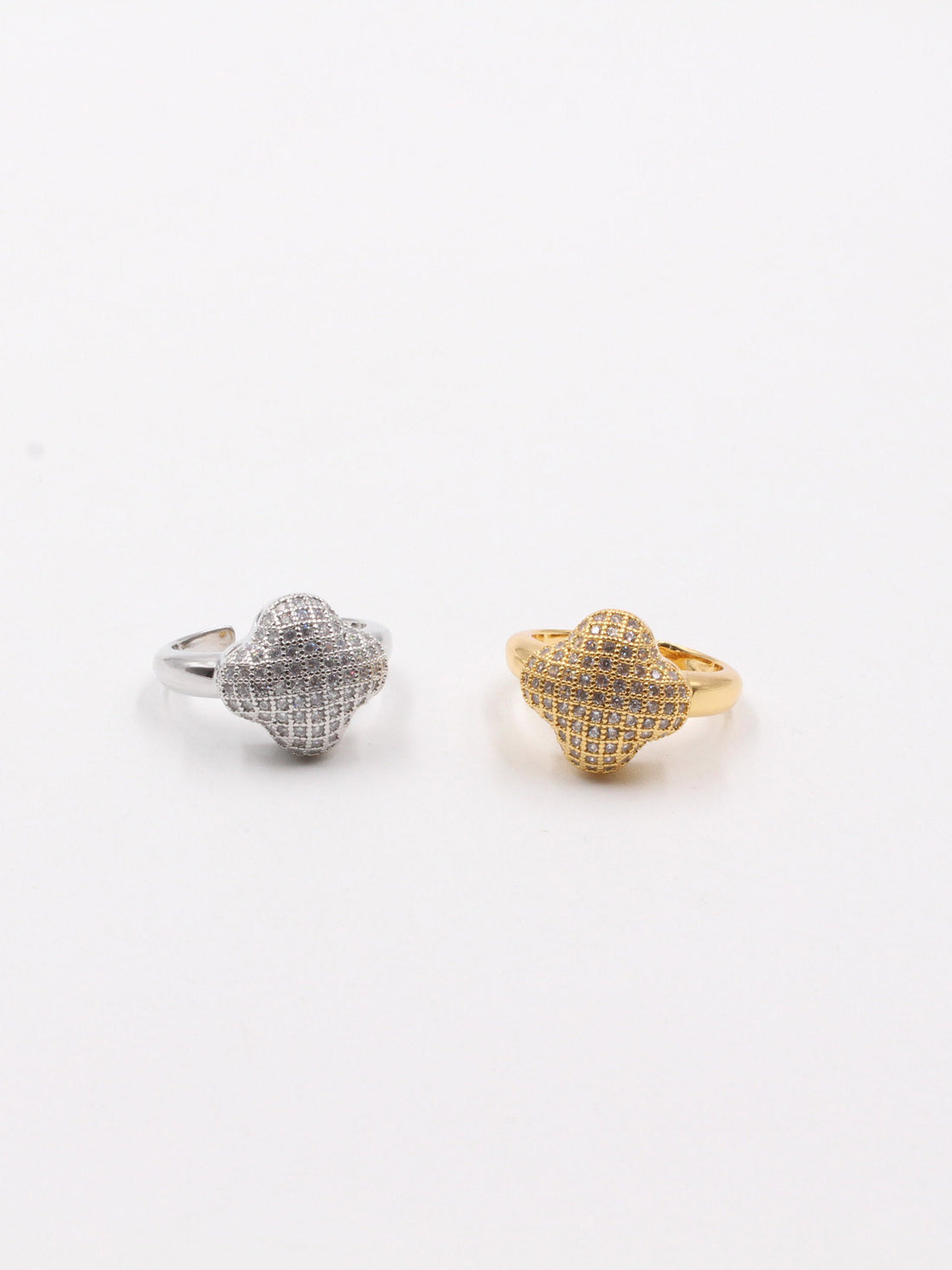 خاتم فان كليف فلاور اوبن سايز خواتم van cleef