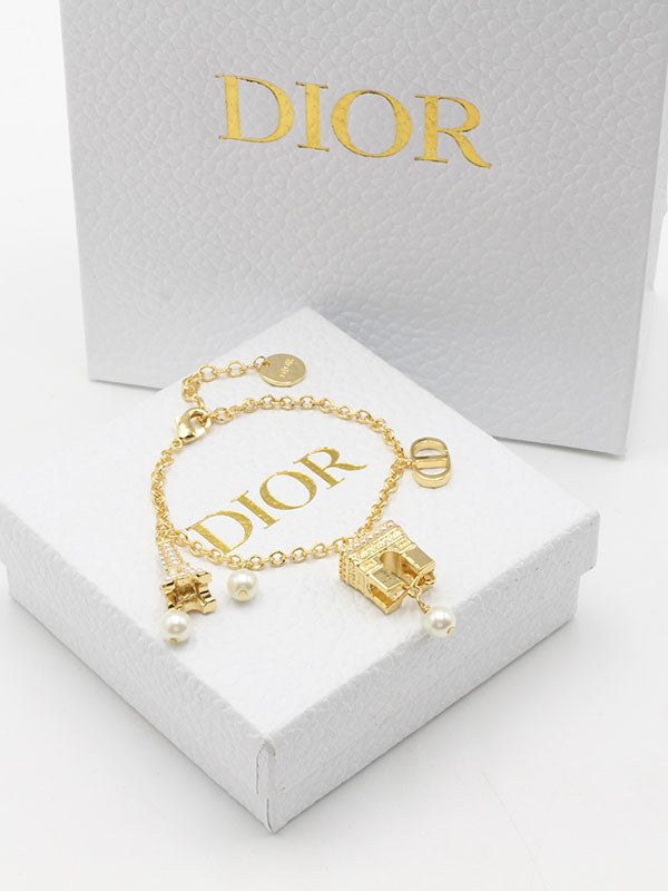 اساور ديور باري لوقو اسواره dior ذهبي