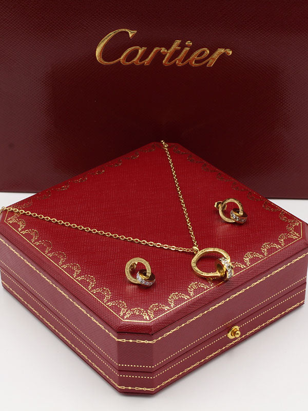 طقم كارتير 2 قطع سيركلز اطقم CARTIER