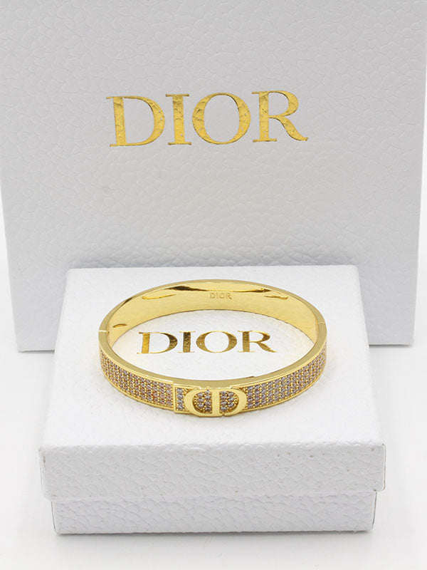 اسواره ديور نيو بانقل زركون اسواره dior ذهبي