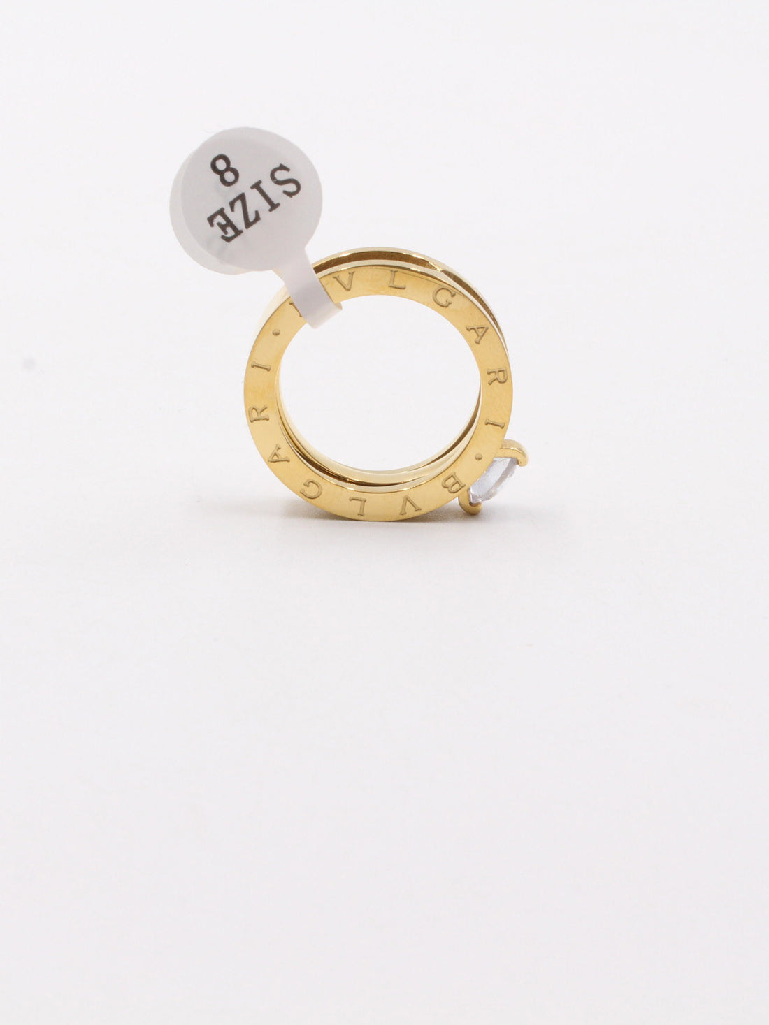 خاتم بولغاري سوليتير خواتم bvlgari