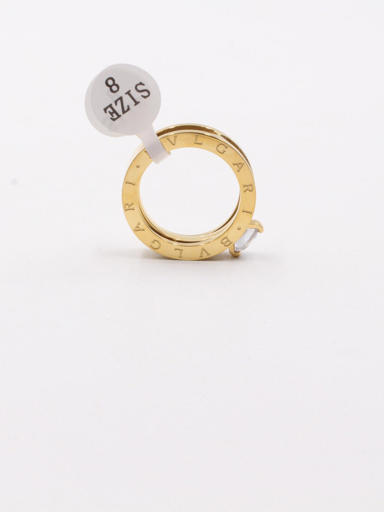 خاتم بولغاري سوليتير خواتم bvlgari