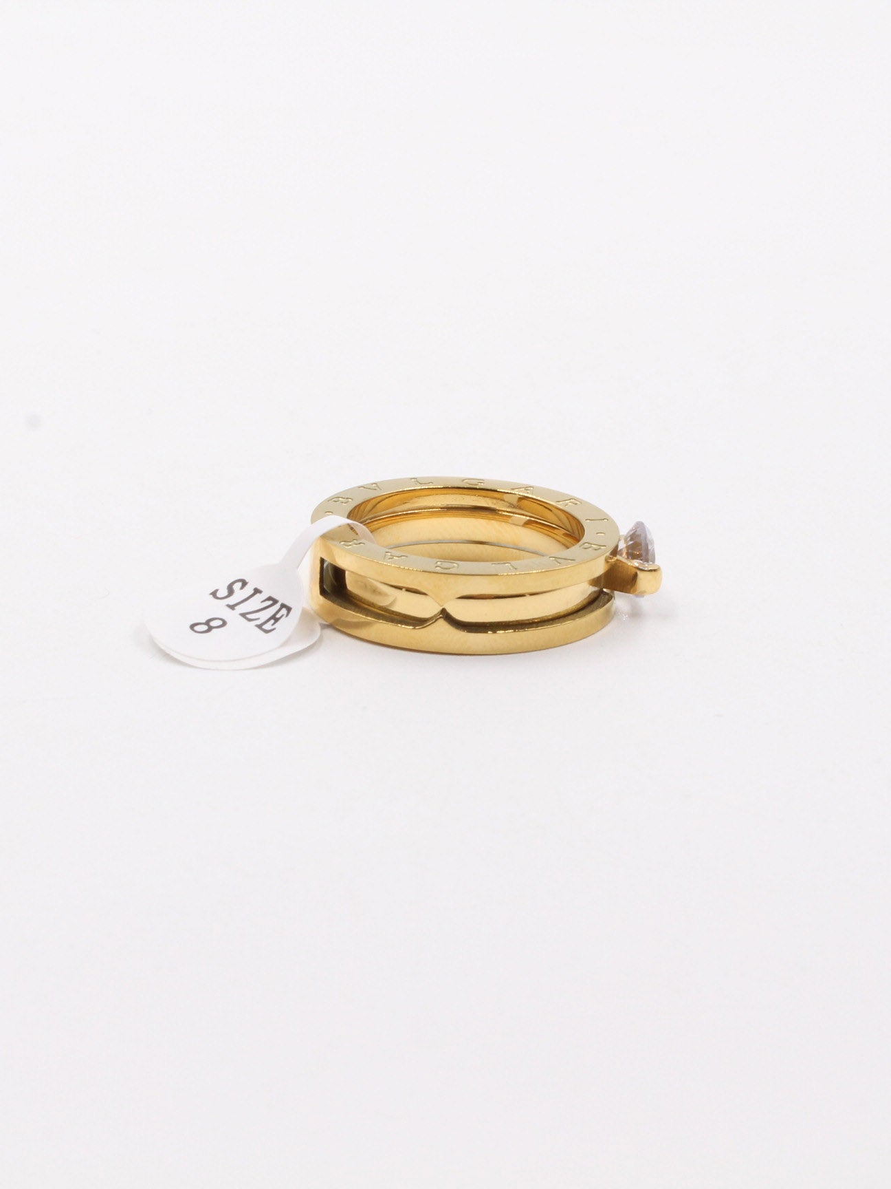 خاتم بولغاري سوليتير خواتم bvlgari