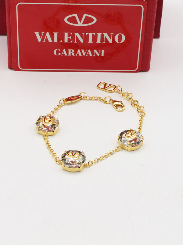 اساور فالنتينو ثري بيق ستونز لوقو اسواره VALENTINO