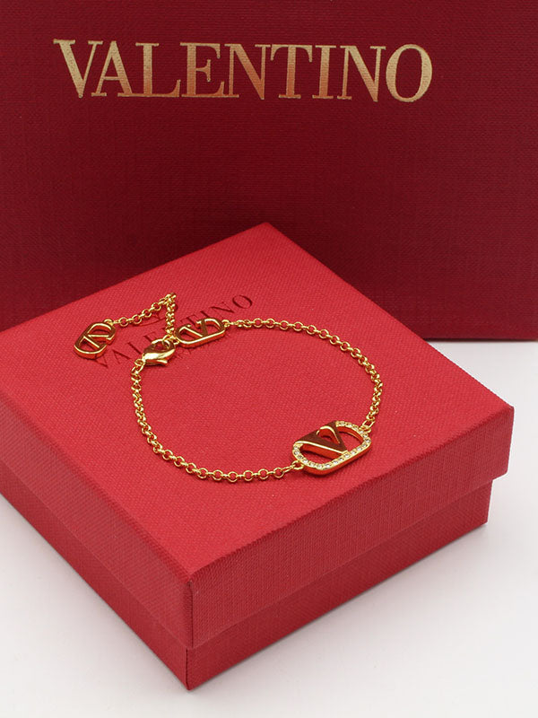 اساور فالنتينو زركون ناعمة لوقو اسواره VALENTINO