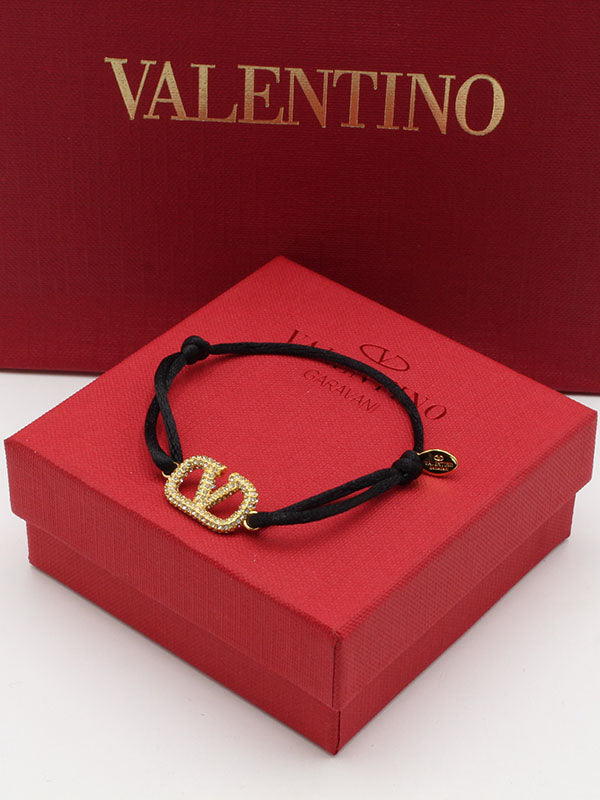 اسواره فالنتينو خيط زركون لوقو اسواره VALENTINO