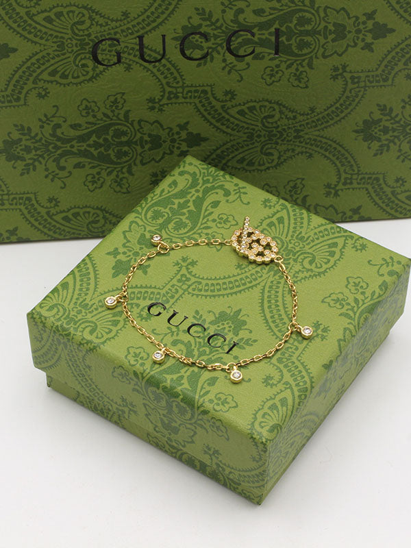 اساور قوتشي سمبل شاين زركون لوقو اسواره gucci