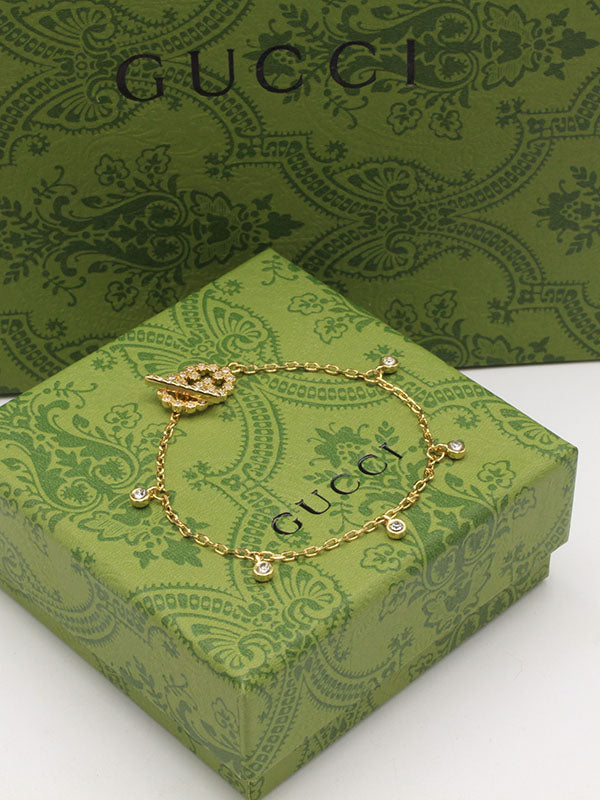 اساور قوتشي سمبل شاين زركون لوقو اسواره gucci