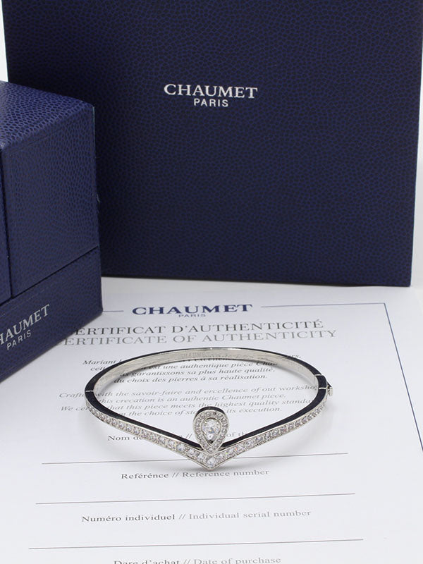 اسواره شومية فل زركون لوقو اسواره chaumet