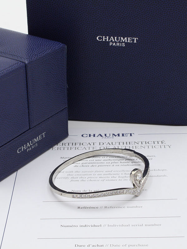 اسواره شومية فل زركون لوقو اسواره chaumet