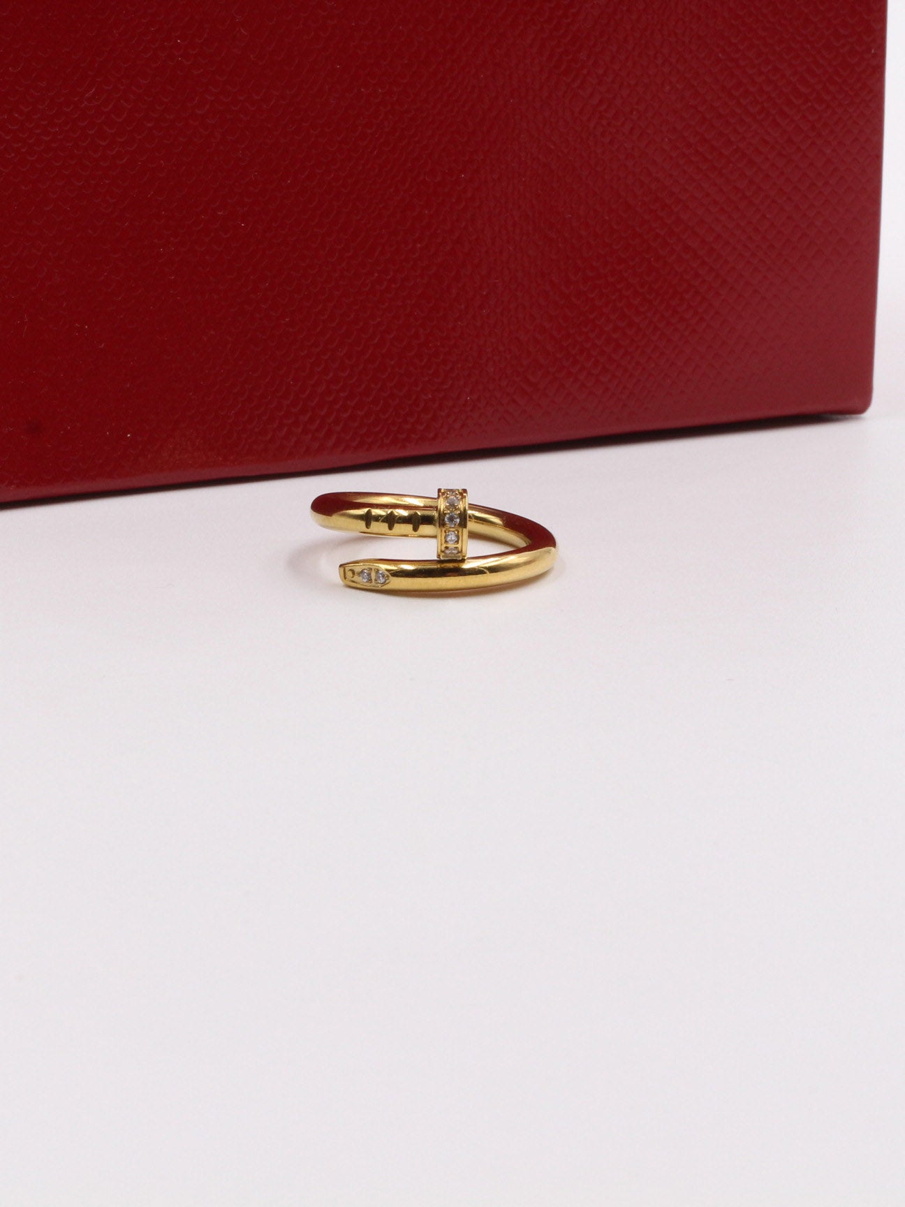 خاتم كارتير مسمار زركون خواتم CARTIER ذهبي 6