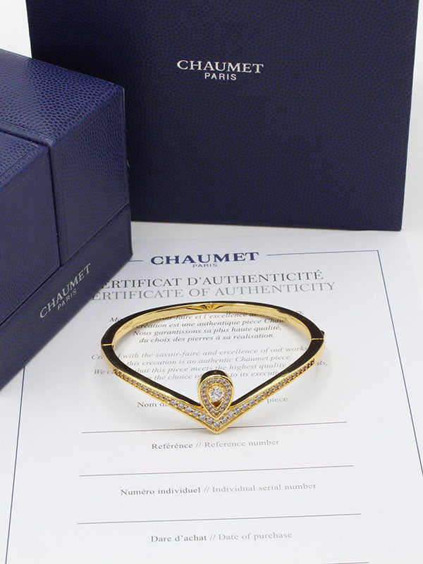 اسواره شومية فل زركون لوقو اسواره chaumet