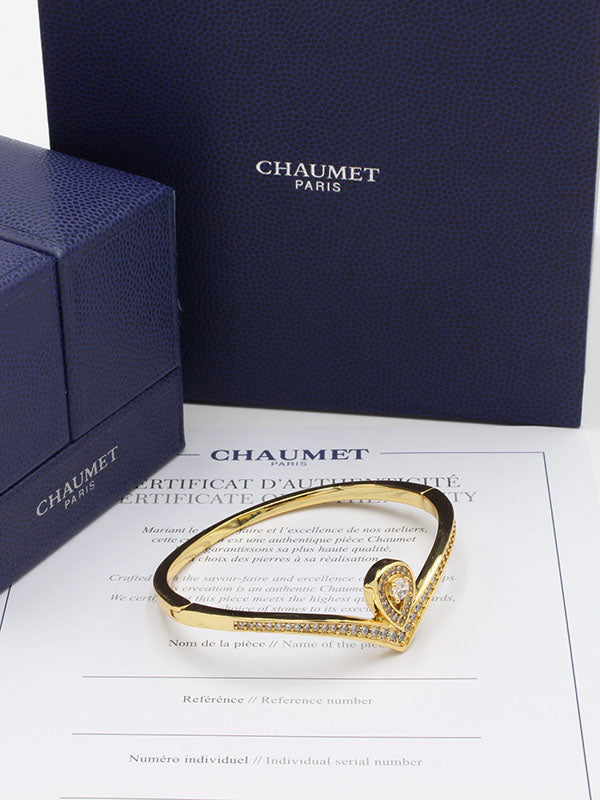 اسواره شومية فل زركون لوقو اسواره chaumet