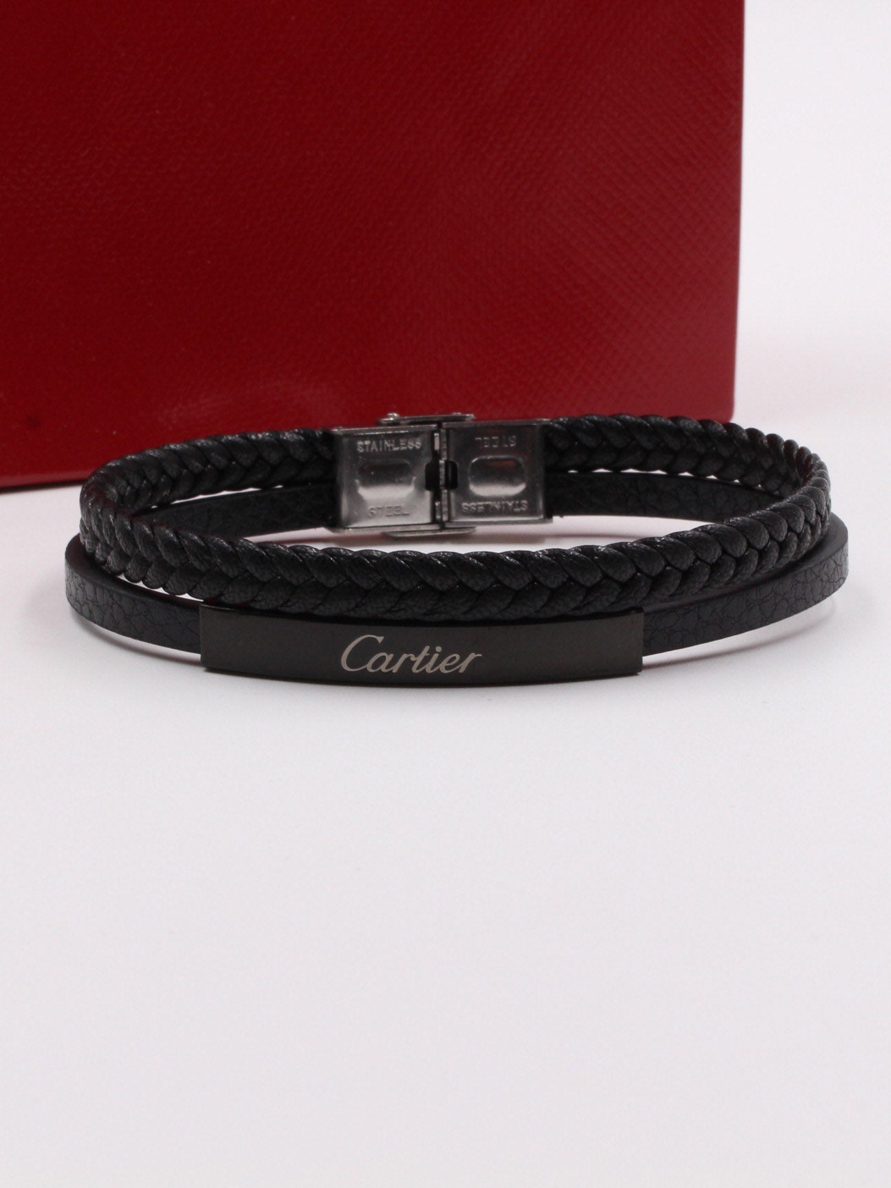 اسوارة كارتير جلد ملتي اسواره CARTIER