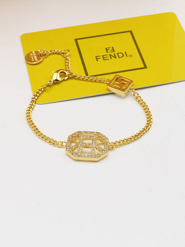 اساور فندي سكوير زركون لوقو اسواره fendi