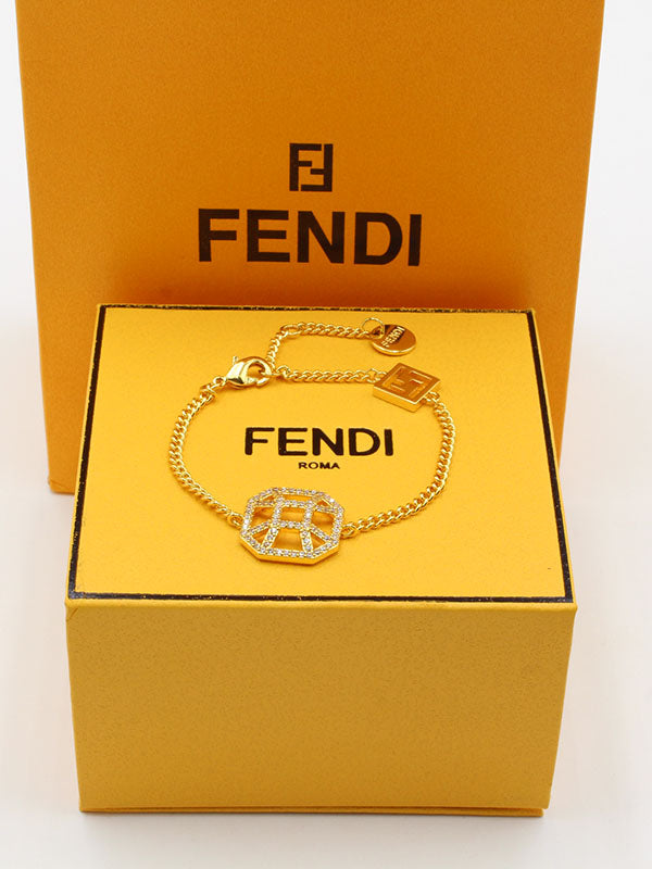 اساور فندي سكوير زركون لوقو اسواره fendi