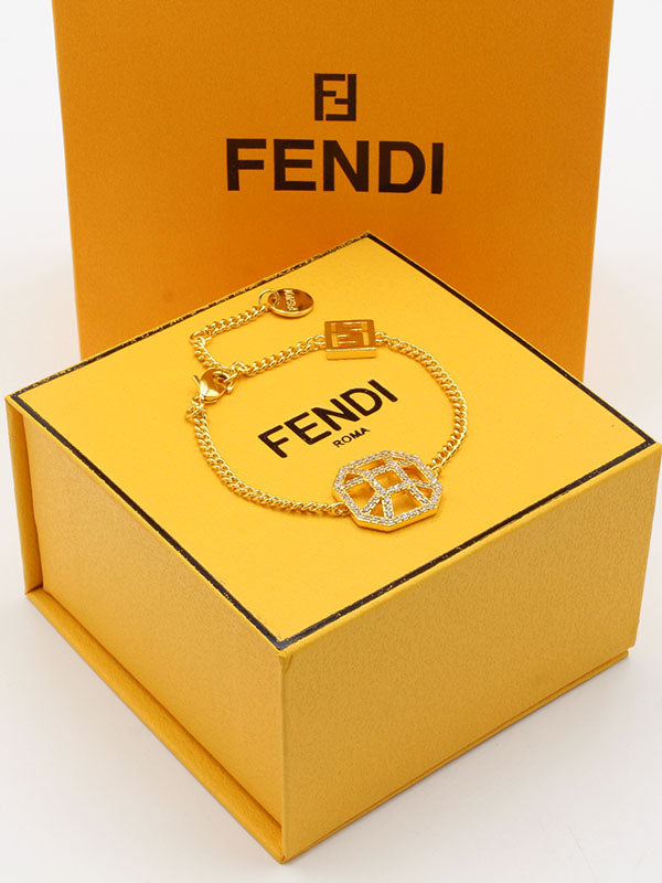 اساور فندي سكوير زركون لوقو اسواره fendi