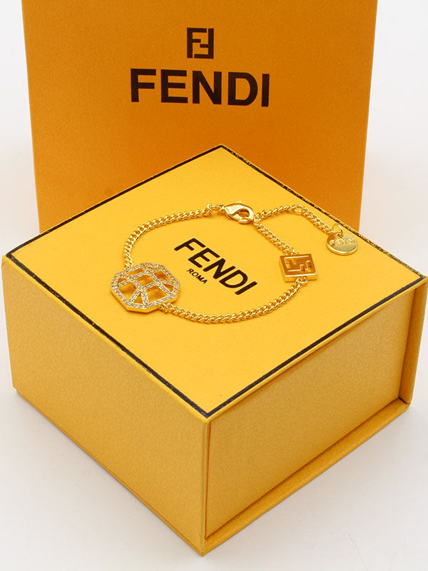 اساور فندي سكوير زركون لوقو اسواره fendi
