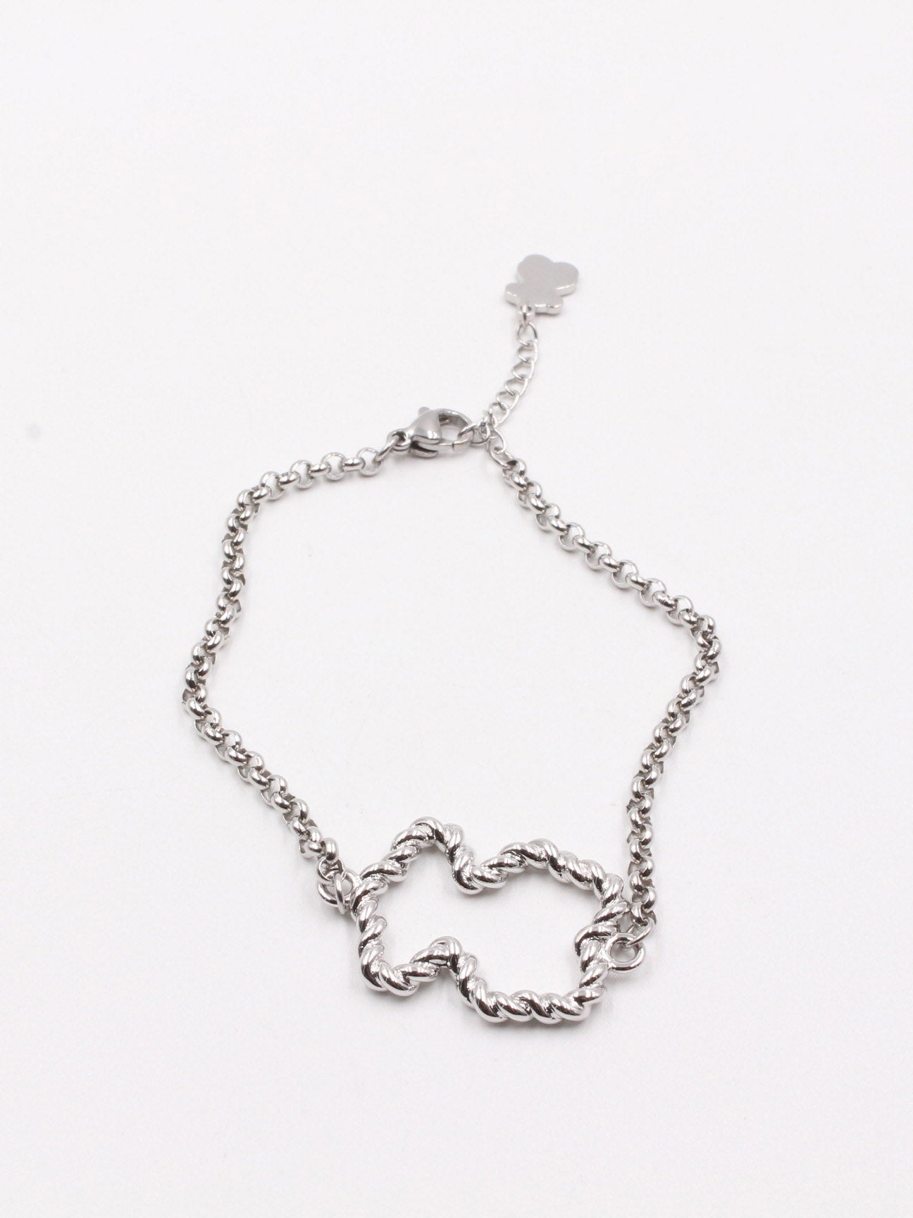 اسوارة توس ذهبي مبروم اسواره دبدوب فضي