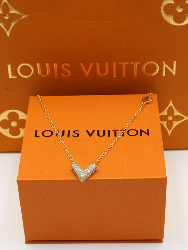 سلسال لويس فيتون زركون V سلسال louis vuitton