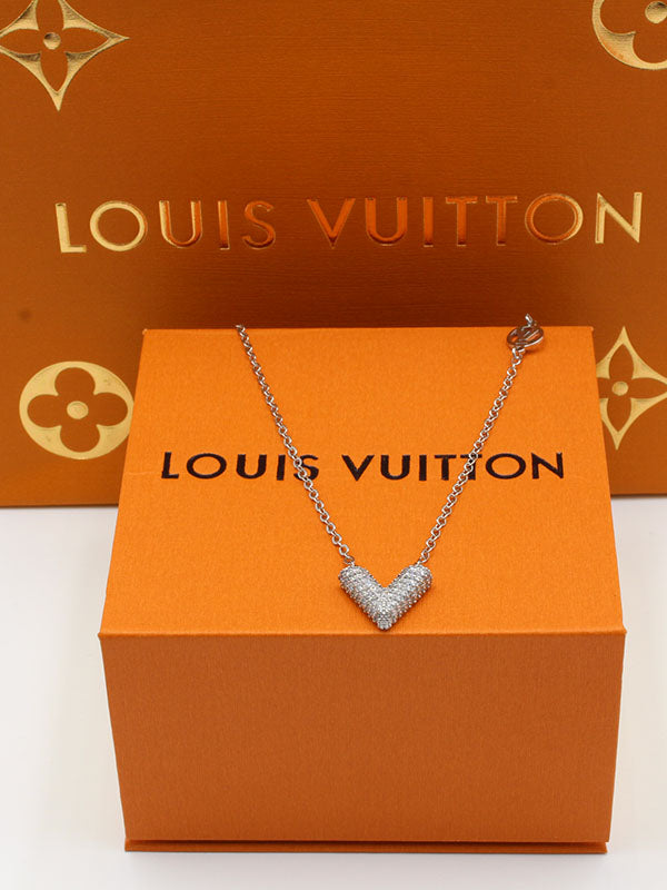 سلسال لويس فيتون زركون V سلسال louis vuitton