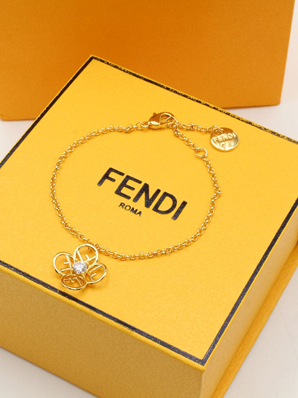 اساور فندي سكوير لوقو اسواره fendi ذهبي