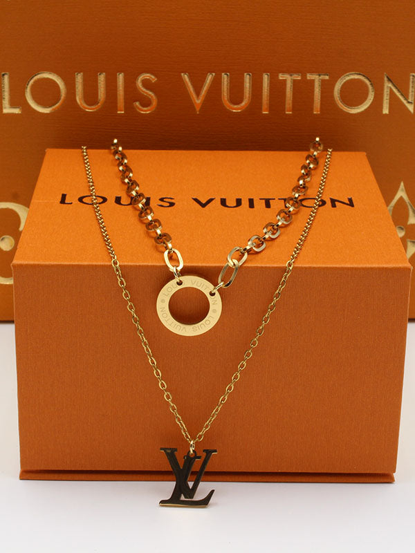 سلسال لويس فيتون دبل شابن سيركل سلسال louis vuitton