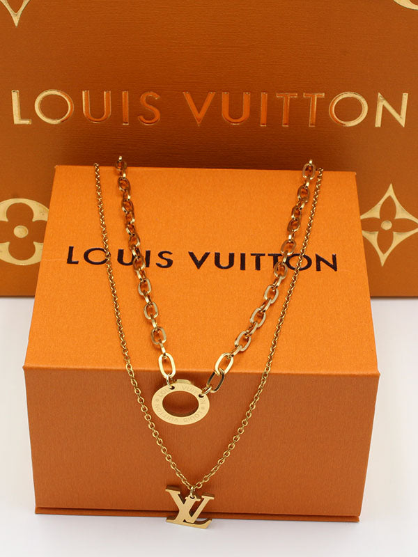 سلسال لويس فيتون دبل شابن سيركل سلسال louis vuitton