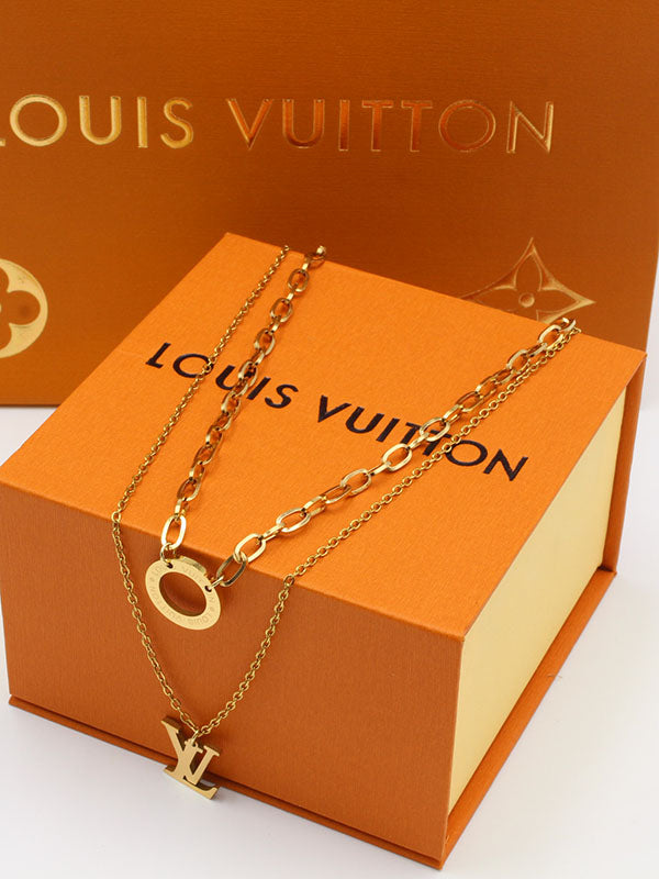 سلسال لويس فيتون دبل شابن سيركل سلسال louis vuitton