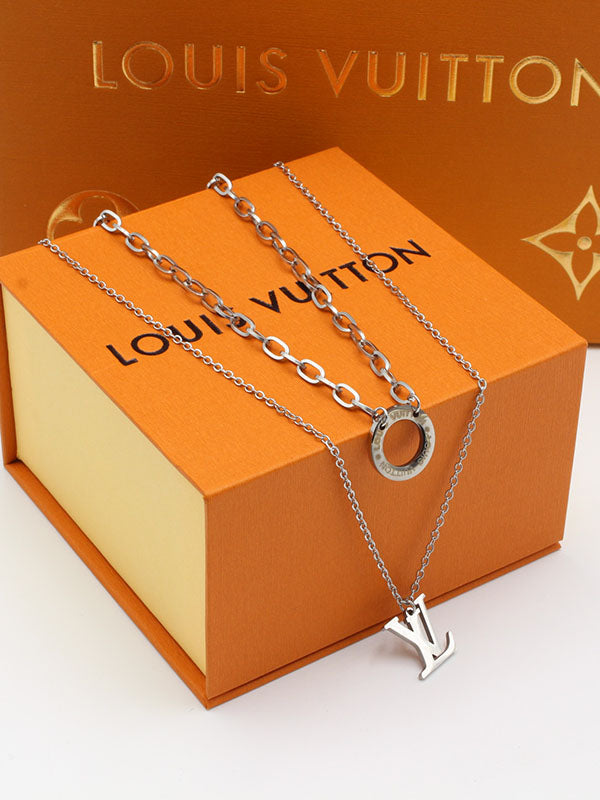 سلسال لويس فيتون دبل شابن سيركل سلسال louis vuitton