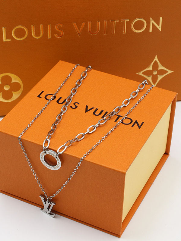 سلسال لويس فيتون دبل شابن سيركل سلسال louis vuitton